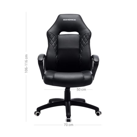 8. Bild von SONGMICS Bürostuhl mit Wippfunktion